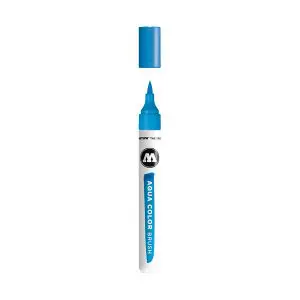 Aqua Color Brush 012 Cyan