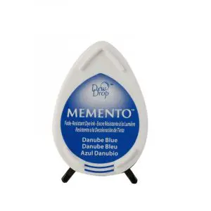 Inktkussen dew drop Danube Blue