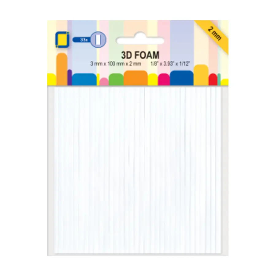 3D foamstrips 2 mm