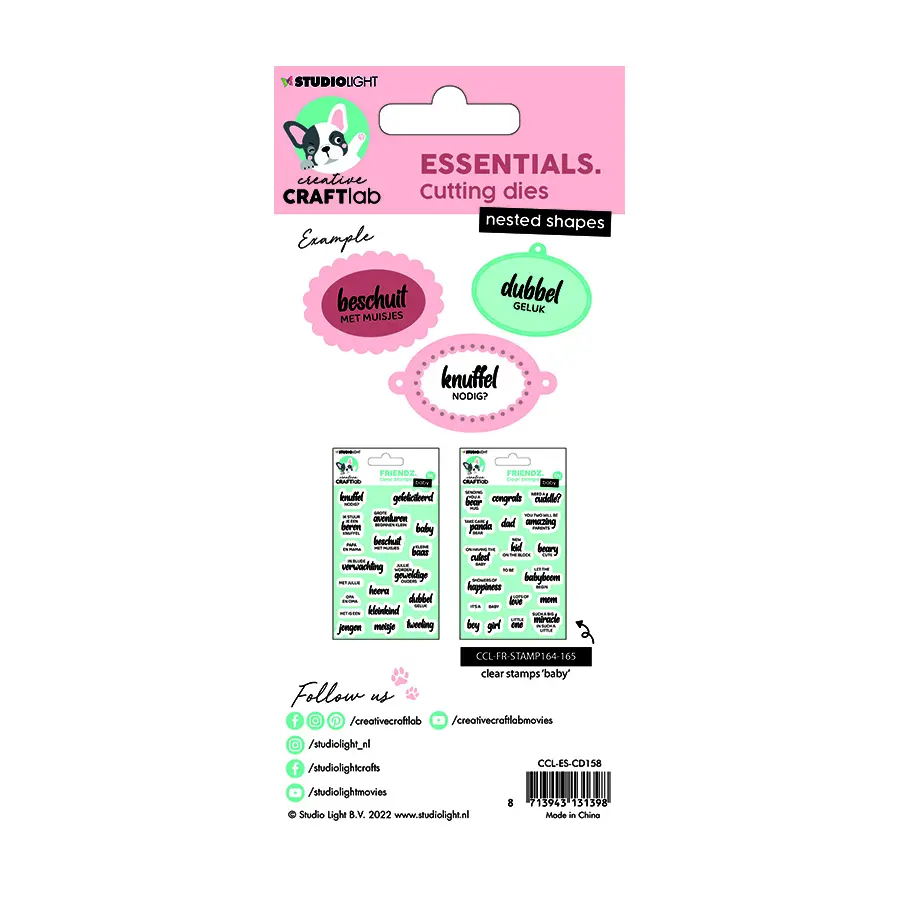 Stansmal Essentials nested shapes oval - Afbeelding 2