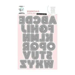 Stansmal striped alphabet