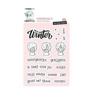 Stempel kerstgroetjes