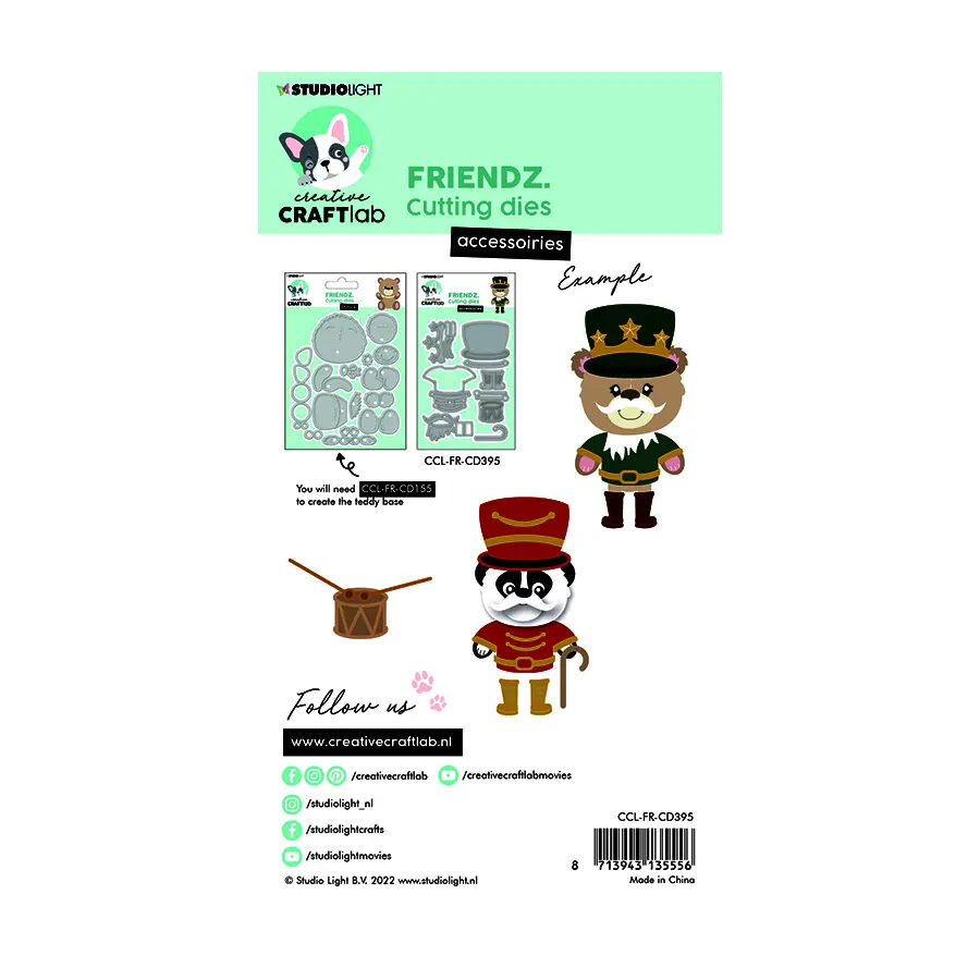 Stansmal Friendz notenkraker - Afbeelding 2