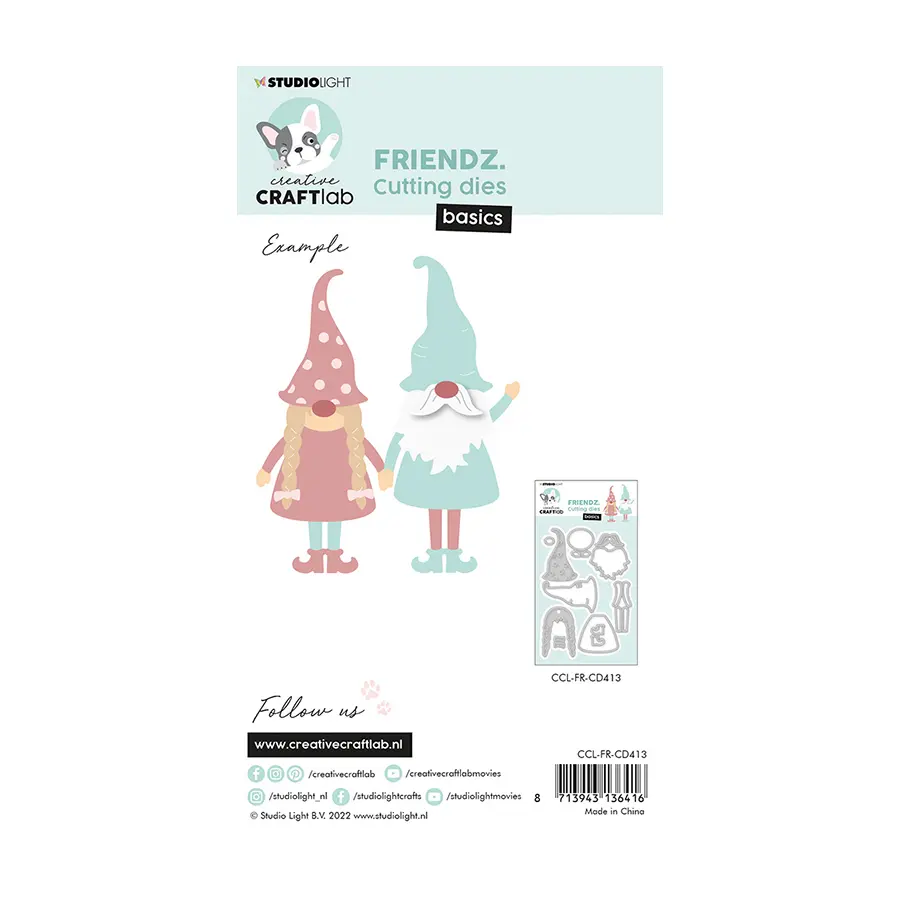 Stansmal Friendz gnome Carlos - Afbeelding 2