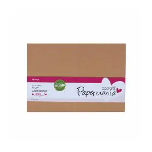 Kaarten & enveloppen kraft 12,7×17,8cm