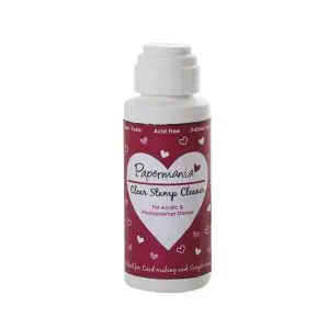 Clear stamp cleaner
