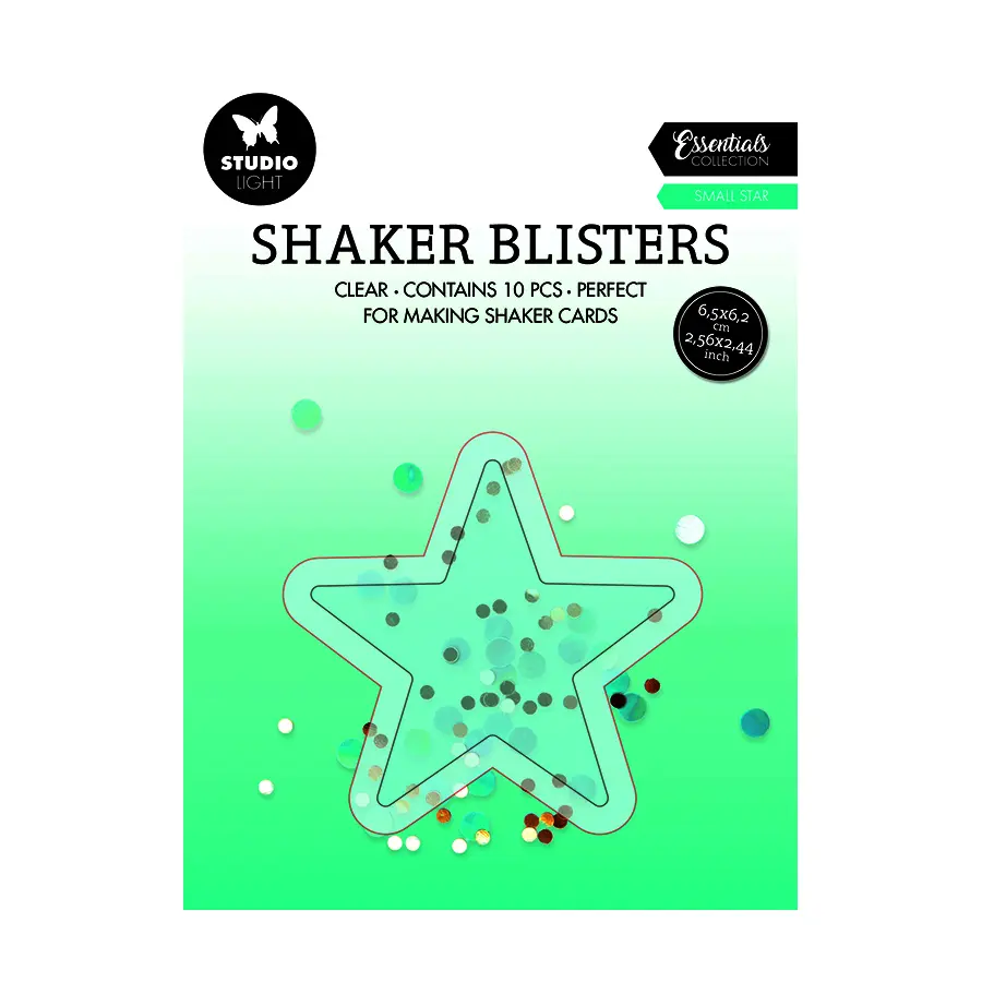 Shaker blister ster klein