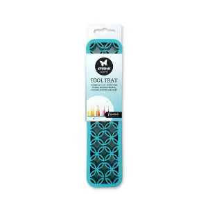 Blending brush storage holder