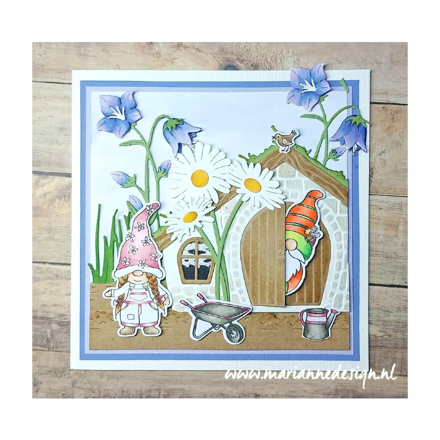 Stans & stempel mrs. garden gnome - Afbeelding 2