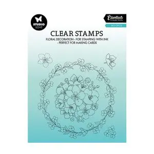 Stempel bloemencirkel
