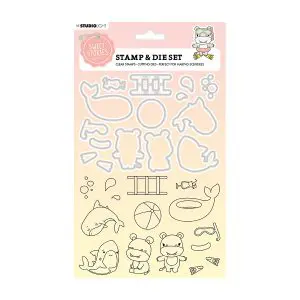 Stans & stempel swimming fun