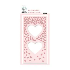Embossingfolder hearts
