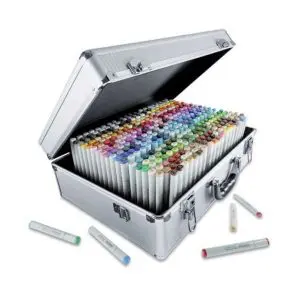 Copic Sketch koffer met 358 markers