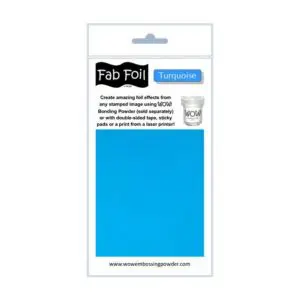 Fab foil turqouise