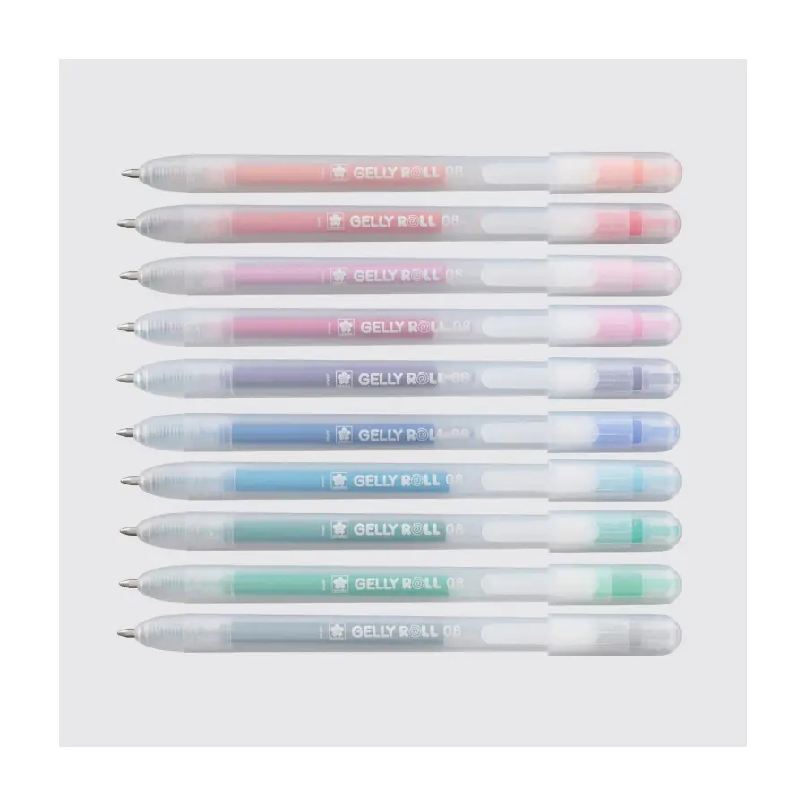 Gelpen stardust 10 st.