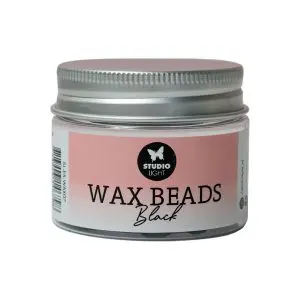 Waxzegel melts zwart