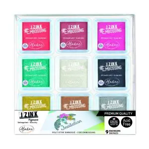 Izink pigment inkt 9 st.