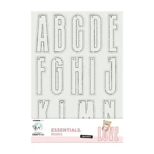 Stencil alphabet