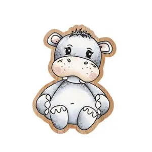 Houten stempel henri