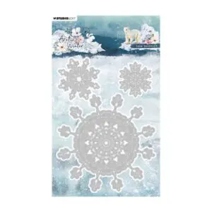 Stansmal snow mandalas