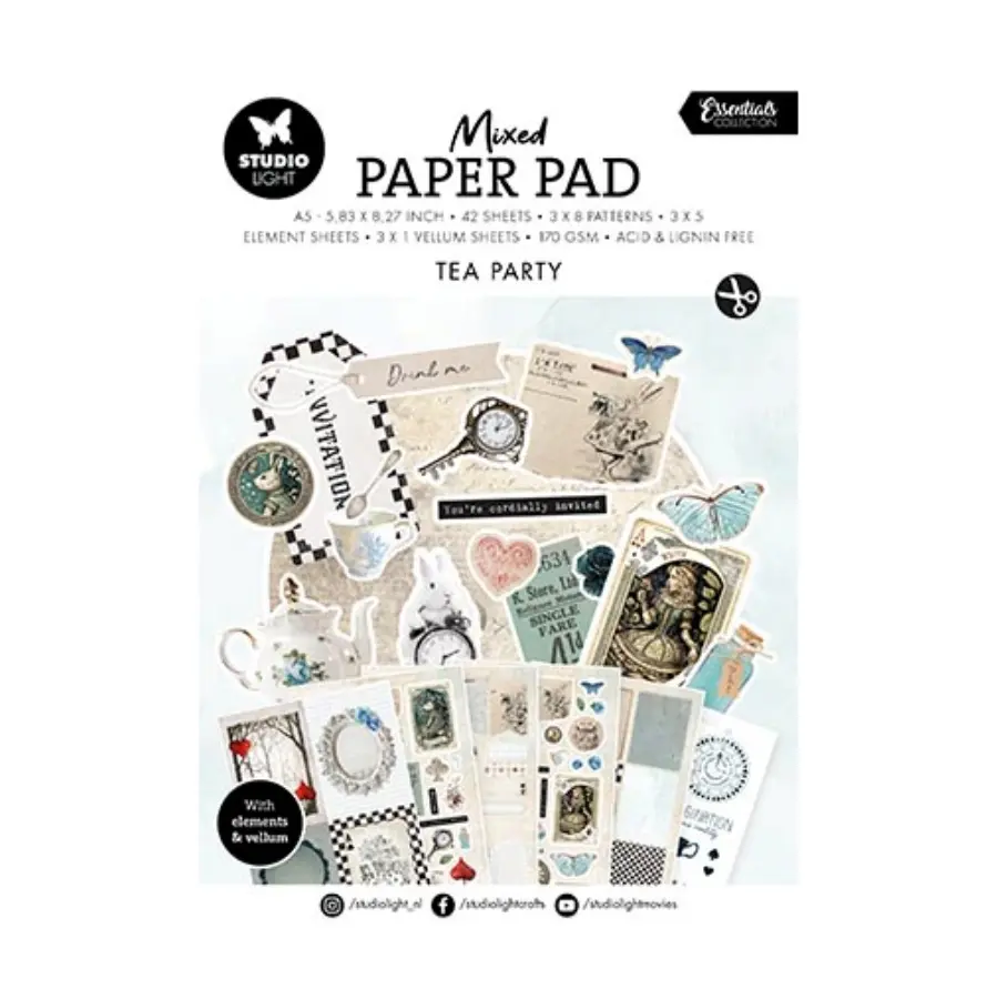 Paperpad tea party