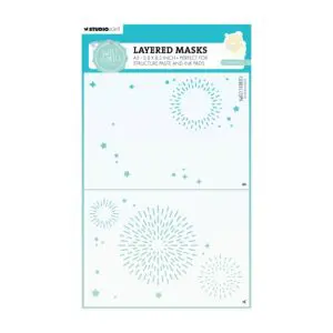 Stencil fireworks