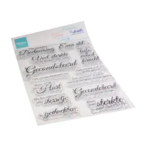 Stempel met oprechte deelneming