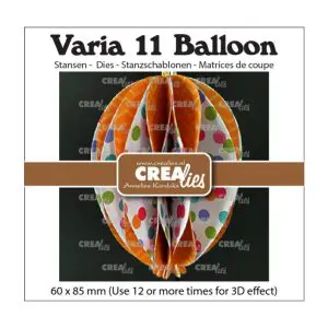 Stansmal varia 3d ballon