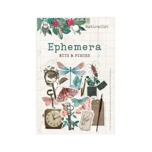 Diecuts naturalist ephemera bits & pieces