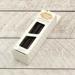 Hot foil mirror finish chocolate