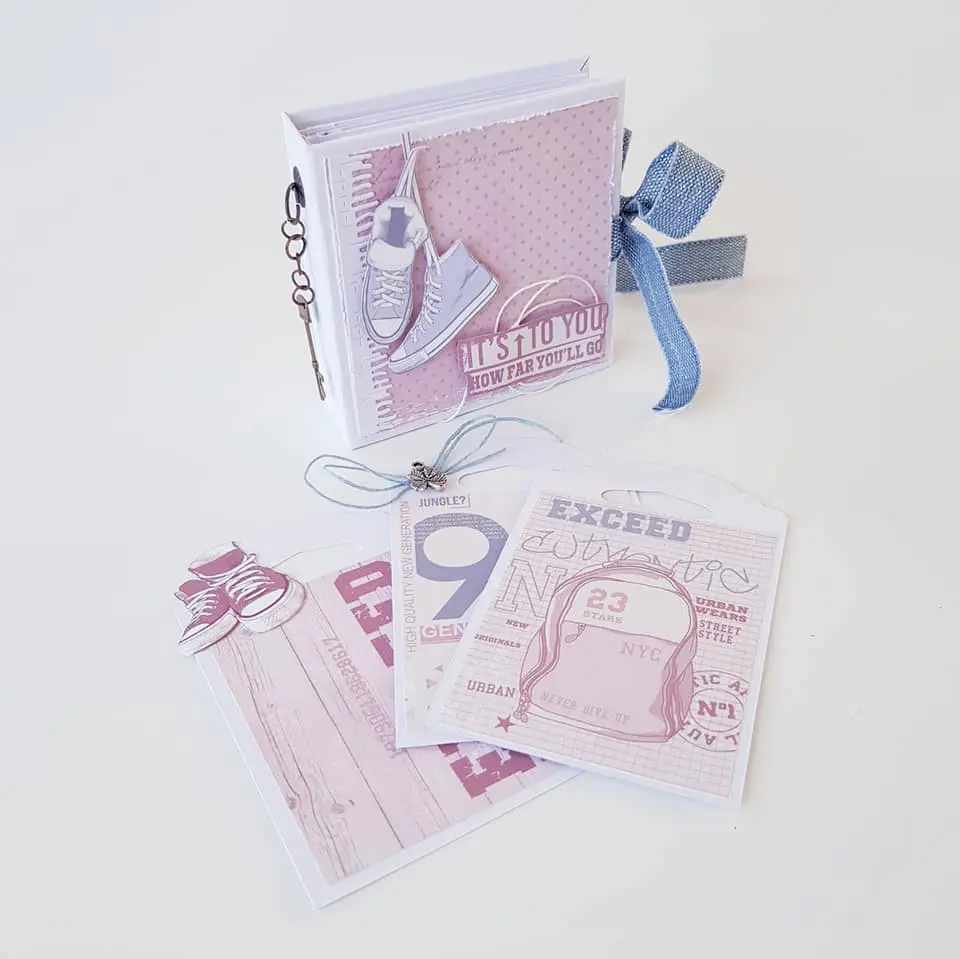 Leerzame les mini label album
