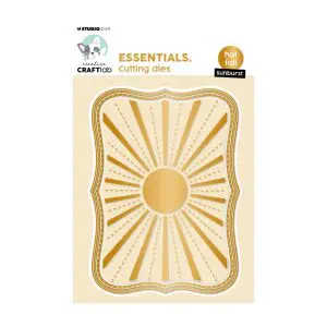 Hot foil mal sunburst
