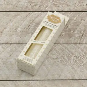 Hot foil iridescent flake pattern mirror finish pearl