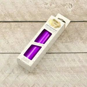 Hot foil vintage mirror finish pink – purple
