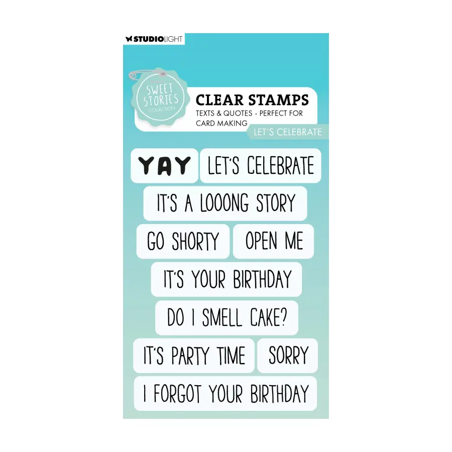 Stempel let's celebrate