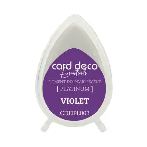 Inktkussen dew drop pearl violet