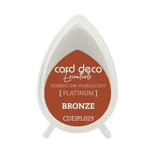 Inktkussen dew drop pearl bronze