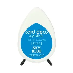 Inktkussen dew drop pure sky blue