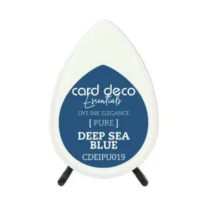 Inktkussen dew drop pure deep sea blue