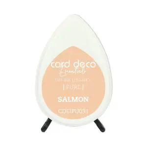 Inktkussen dew drop pure salmon