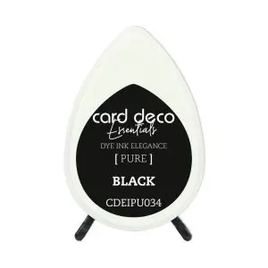 Inktkussen dew drop pure black