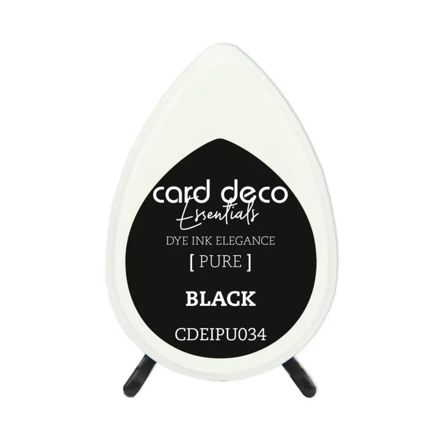 Inktkussen dew drop pure black