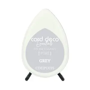 Inktkussen dew drop pure grey