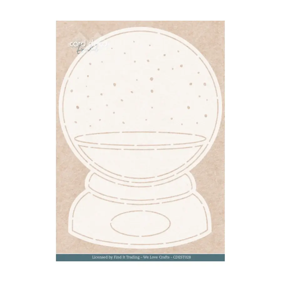 Stencil enchanting globe