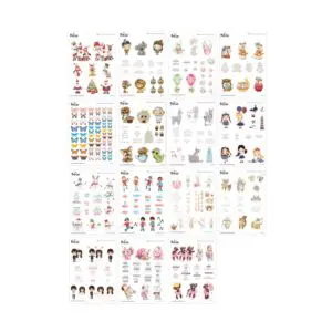 Kit bella lulu knipvellen
