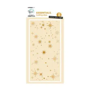 Hot foil mal slimline starry night