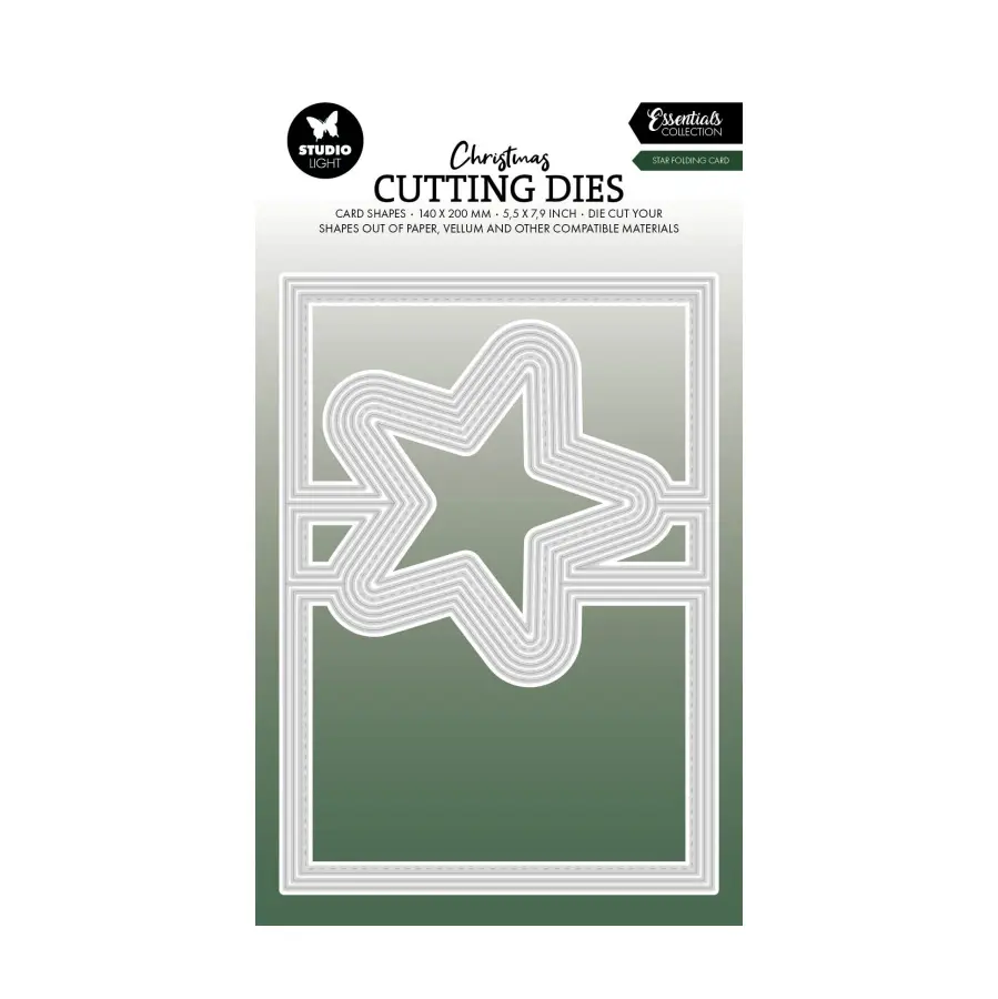 Stansmal star folding card