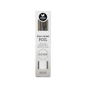 Hot foil silver