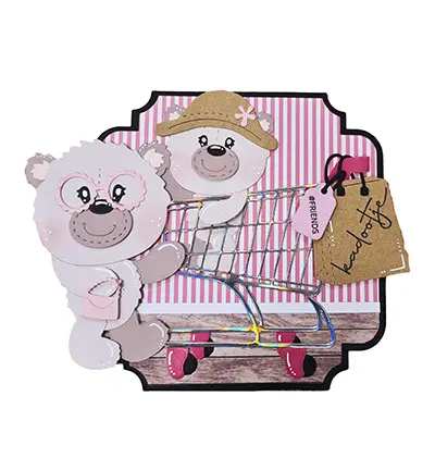 Stansmal shopping cart - Afbeelding 2