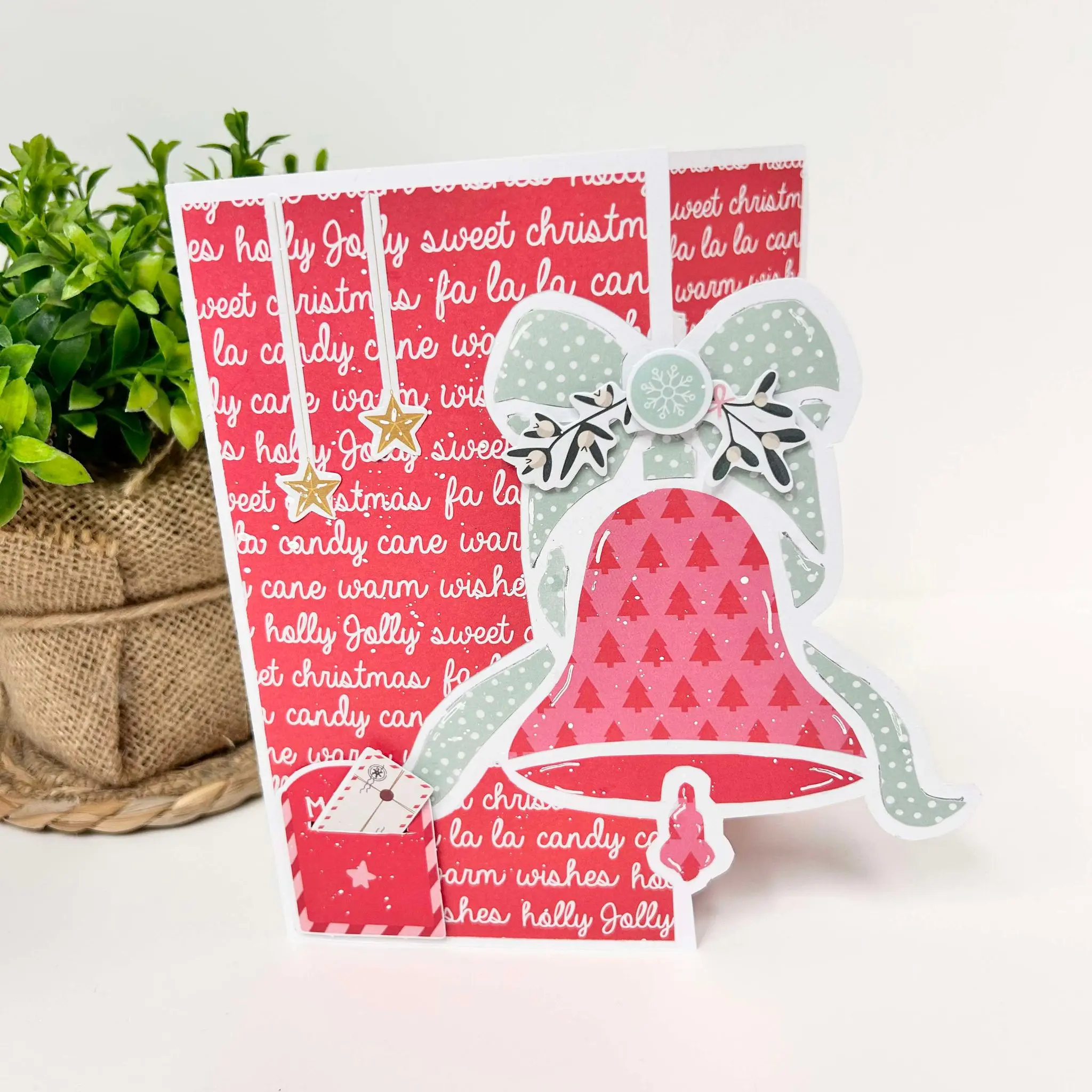 Stencil christmas Bell - Afbeelding 2